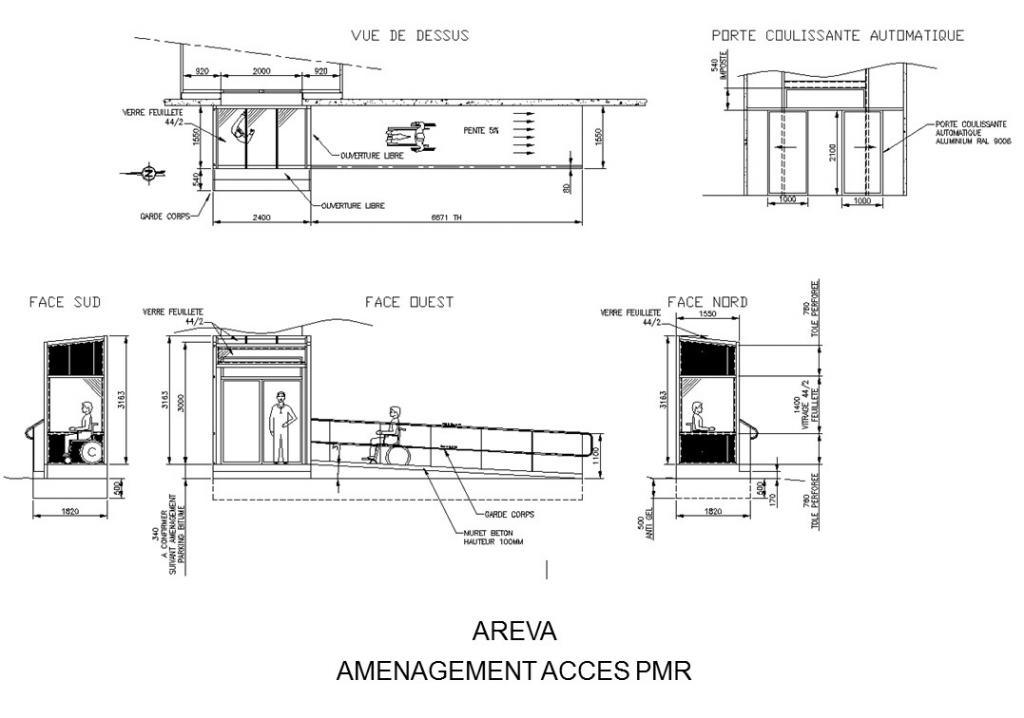 Etudes d'aménagement d'un accès PMR